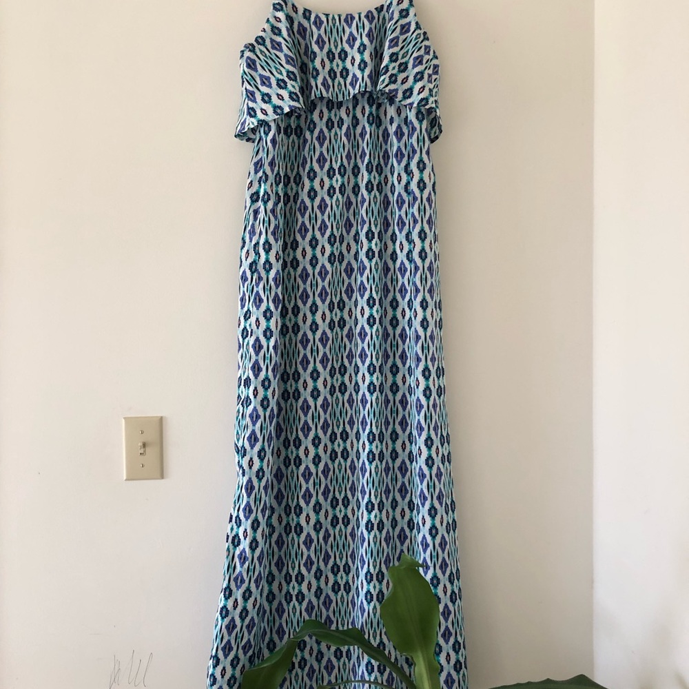 Motherhood maternity maxi dress small